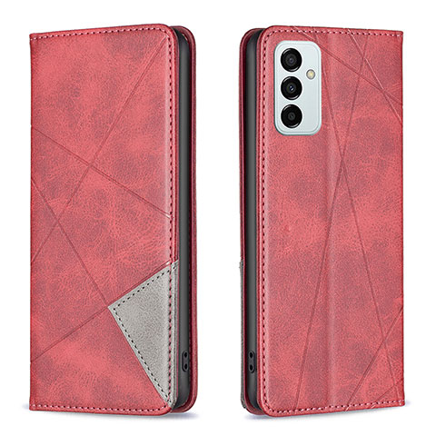 Coque Portefeuille Livre Cuir Etui Clapet B07F pour Samsung Galaxy F23 5G Rouge