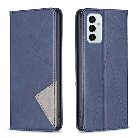 Coque Portefeuille Livre Cuir Etui Clapet B07F pour Samsung Galaxy M23 5G Bleu