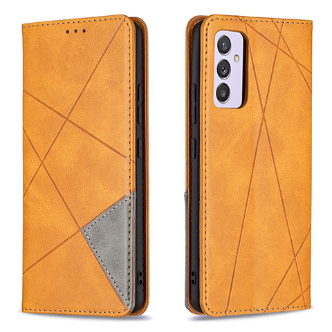 Coque Portefeuille Livre Cuir Etui Clapet B07F pour Samsung Galaxy M34 5G Brun Clair