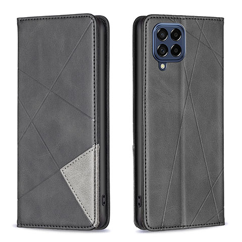 Coque Portefeuille Livre Cuir Etui Clapet B07F pour Samsung Galaxy M53 5G Noir