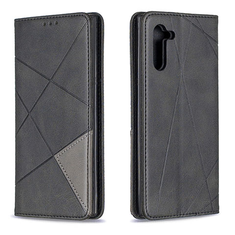 Coque Portefeuille Livre Cuir Etui Clapet B07F pour Samsung Galaxy Note 10 5G Noir