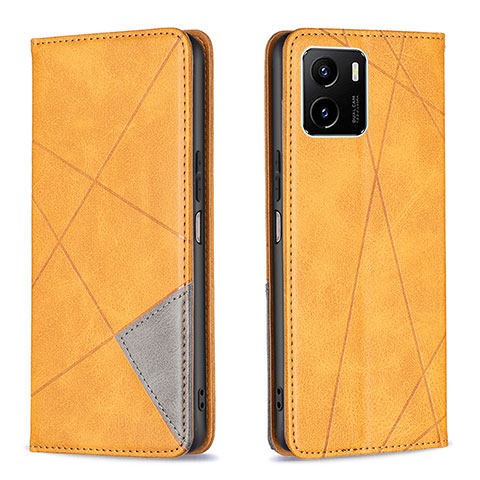 Coque Portefeuille Livre Cuir Etui Clapet B07F pour Vivo Y10 t1 Brun Clair