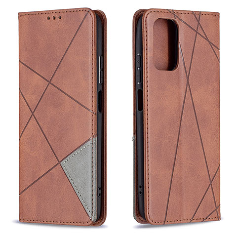 Coque Portefeuille Livre Cuir Etui Clapet B07F pour Xiaomi Poco M5S Marron