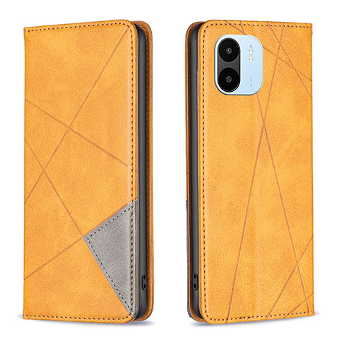 Coque Portefeuille Livre Cuir Etui Clapet B07F pour Xiaomi Redmi A1 Brun Clair