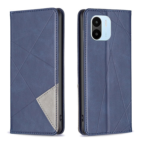 Coque Portefeuille Livre Cuir Etui Clapet B07F pour Xiaomi Redmi A2 Plus Bleu