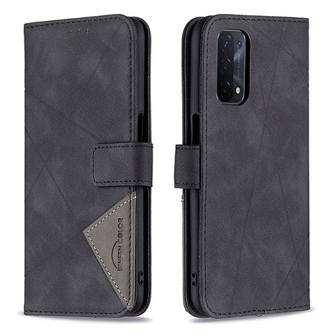 Coque Portefeuille Livre Cuir Etui Clapet B08F pour OnePlus Nord N200 5G Noir