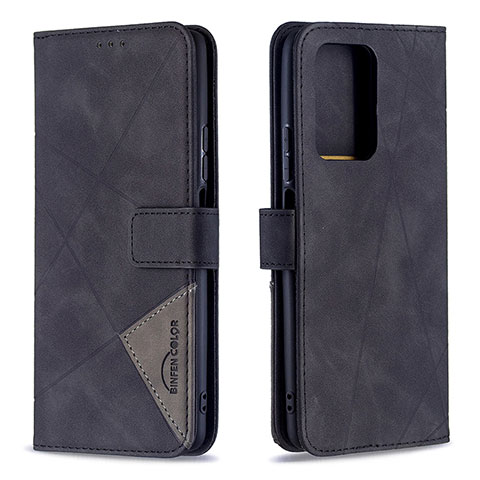 Coque Portefeuille Livre Cuir Etui Clapet B08F pour Xiaomi Mi 11T 5G Noir