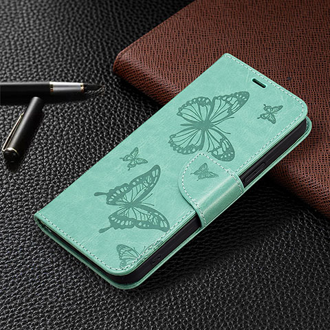 Coque Portefeuille Livre Cuir Etui Clapet B09F pour Xiaomi Redmi Note 13 Pro 5G Vert