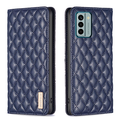 Coque Portefeuille Livre Cuir Etui Clapet B11F pour Nokia G22 Bleu