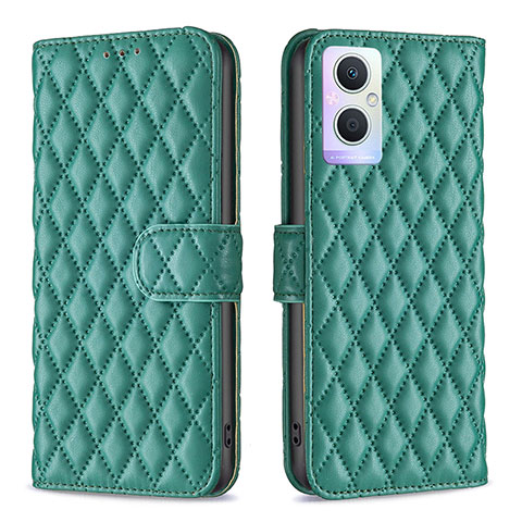 Coque Portefeuille Livre Cuir Etui Clapet B11F pour OnePlus Nord N20 5G Vert