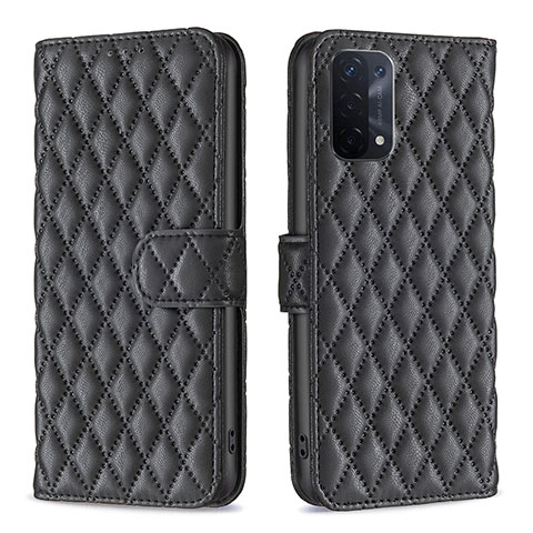 Coque Portefeuille Livre Cuir Etui Clapet B11F pour Oppo A54 5G Noir