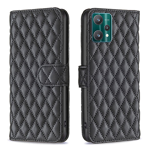 Coque Portefeuille Livre Cuir Etui Clapet B11F pour Realme 9 Pro 5G Noir