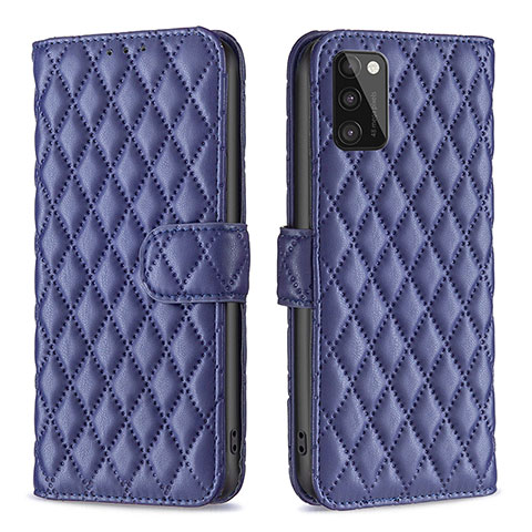 Coque Portefeuille Livre Cuir Etui Clapet B11F pour Samsung Galaxy A41 Bleu