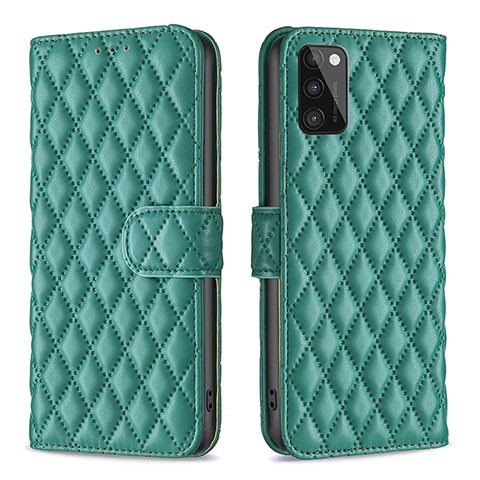 Coque Portefeuille Livre Cuir Etui Clapet B11F pour Samsung Galaxy A41 Vert