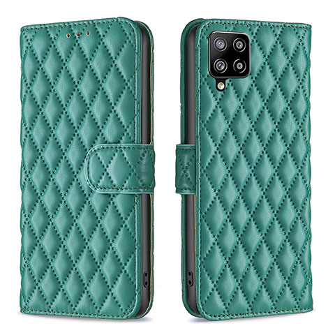 Coque Portefeuille Livre Cuir Etui Clapet B11F pour Samsung Galaxy A42 5G Vert