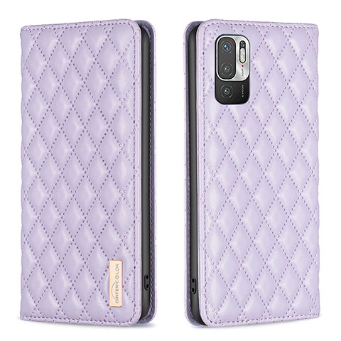 Coque Portefeuille Livre Cuir Etui Clapet B11F pour Xiaomi Redmi Note 11 SE 5G Violet