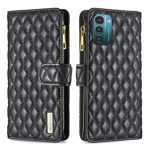 Coque Portefeuille Livre Cuir Etui Clapet B12F pour Nokia G11 Noir