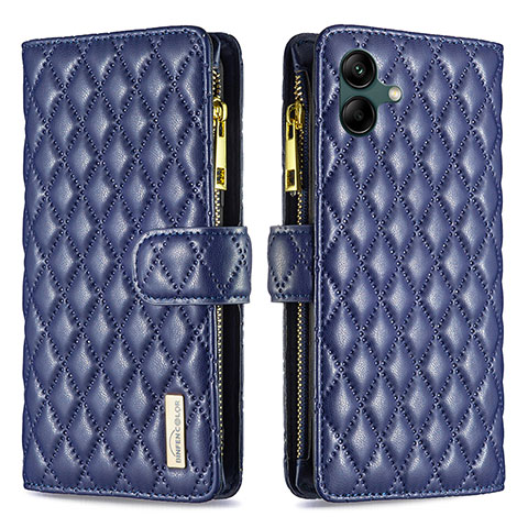 Coque Portefeuille Livre Cuir Etui Clapet B12F pour Samsung Galaxy A04E Bleu