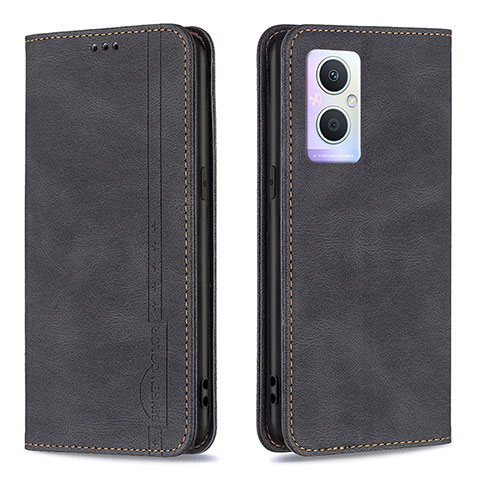 Coque Portefeuille Livre Cuir Etui Clapet B15F pour OnePlus Nord N20 5G Noir