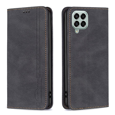 Coque Portefeuille Livre Cuir Etui Clapet B15F pour Samsung Galaxy M33 5G Noir