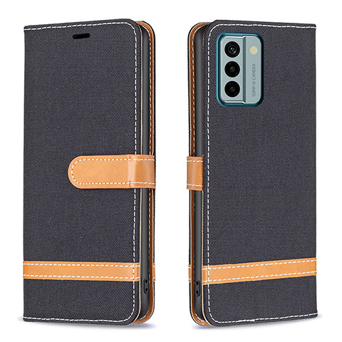 Coque Portefeuille Livre Cuir Etui Clapet B16F pour Nokia G22 Noir