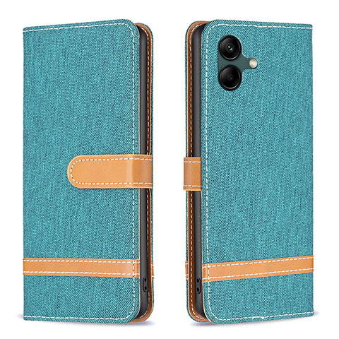 Coque Portefeuille Livre Cuir Etui Clapet B16F pour Samsung Galaxy A05 Vert