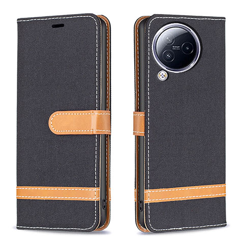 Coque Portefeuille Livre Cuir Etui Clapet B16F pour Xiaomi Civi 3 5G Noir