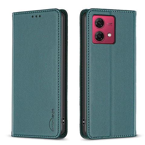 Coque Portefeuille Livre Cuir Etui Clapet B17F pour Motorola Moto G84 5G Vert