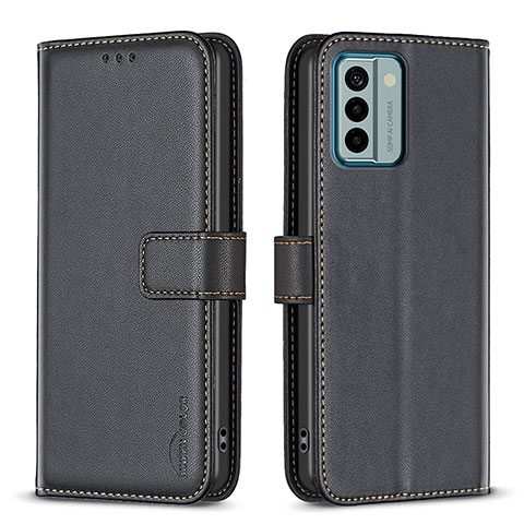 Coque Portefeuille Livre Cuir Etui Clapet B17F pour Nokia G22 Noir