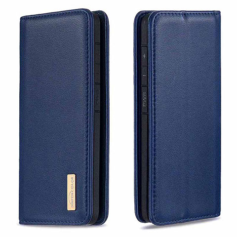 Coque Portefeuille Livre Cuir Etui Clapet B17F pour Samsung Galaxy A10 Bleu