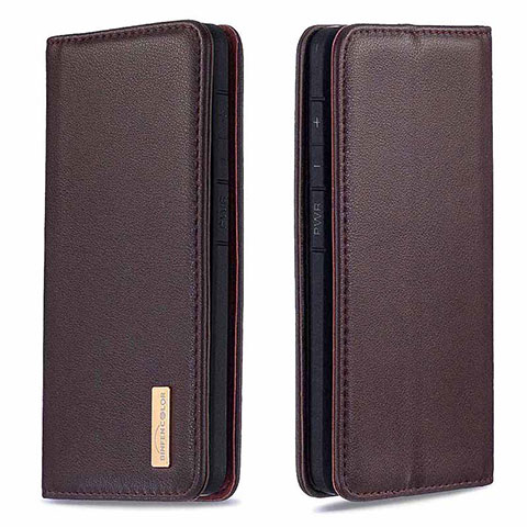 Coque Portefeuille Livre Cuir Etui Clapet B17F pour Samsung Galaxy A70S Marron