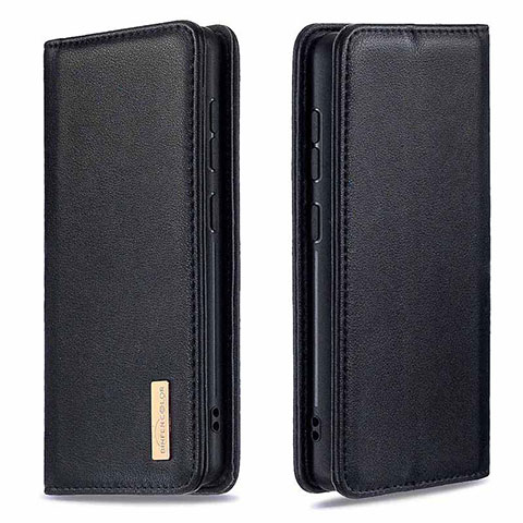 Coque Portefeuille Livre Cuir Etui Clapet B17F pour Samsung Galaxy Note 20 5G Noir