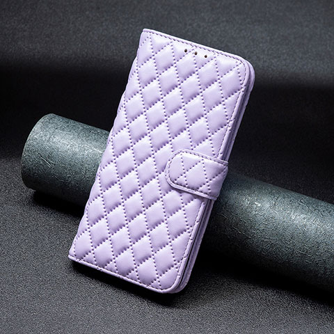 Coque Portefeuille Livre Cuir Etui Clapet B19F pour Xiaomi Mi 14 5G Violet