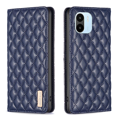 Coque Portefeuille Livre Cuir Etui Clapet B19F pour Xiaomi Redmi A2 Bleu