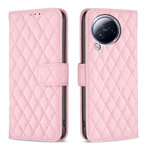 Coque Portefeuille Livre Cuir Etui Clapet B20F pour Xiaomi Civi 3 5G Or Rose