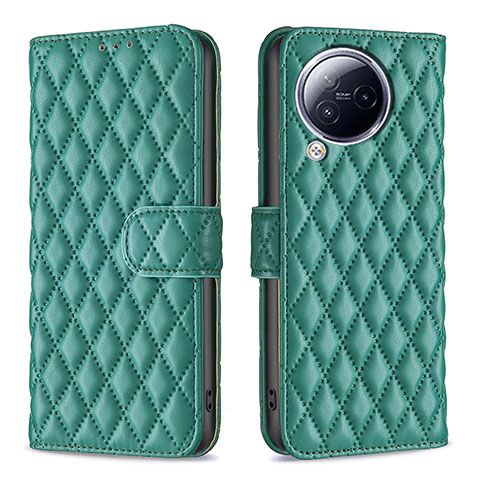 Coque Portefeuille Livre Cuir Etui Clapet B20F pour Xiaomi Civi 3 5G Vert