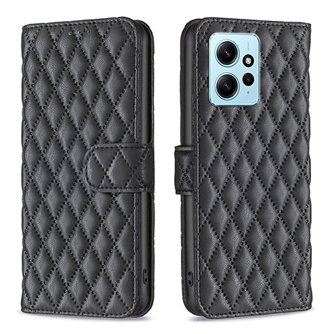 Coque Portefeuille Livre Cuir Etui Clapet B20F pour Xiaomi Redmi Note 12 4G Noir