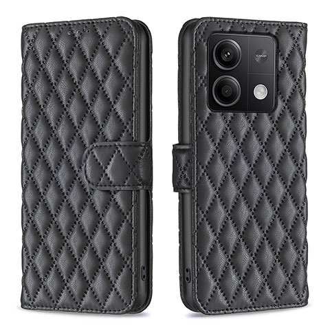 Coque Portefeuille Livre Cuir Etui Clapet B20F pour Xiaomi Redmi Note 13 5G Noir