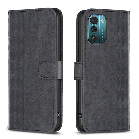 Coque Portefeuille Livre Cuir Etui Clapet B21F pour Nokia G11 Noir