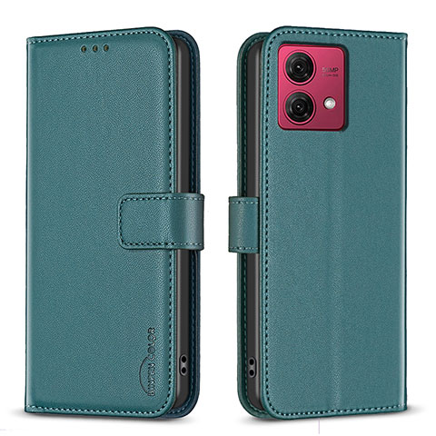 Coque Portefeuille Livre Cuir Etui Clapet B22F pour Motorola Moto G84 5G Vert