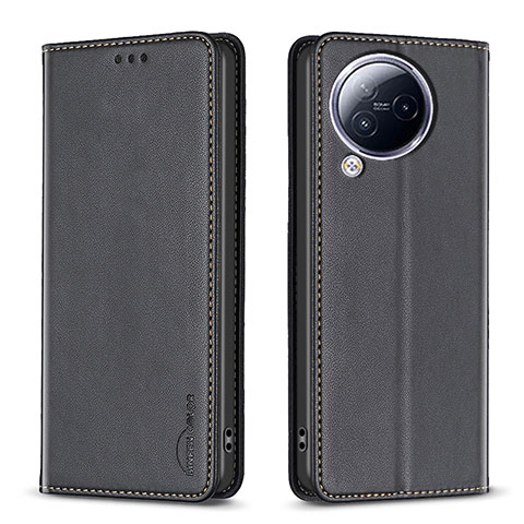 Coque Portefeuille Livre Cuir Etui Clapet B22F pour Xiaomi Civi 3 5G Noir