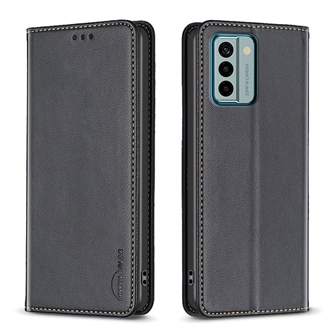 Coque Portefeuille Livre Cuir Etui Clapet B23F pour Nokia G22 Noir