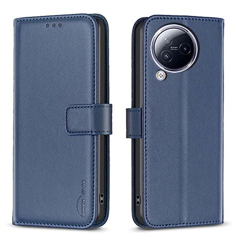 Coque Portefeuille Livre Cuir Etui Clapet B23F pour Xiaomi Civi 3 5G Bleu