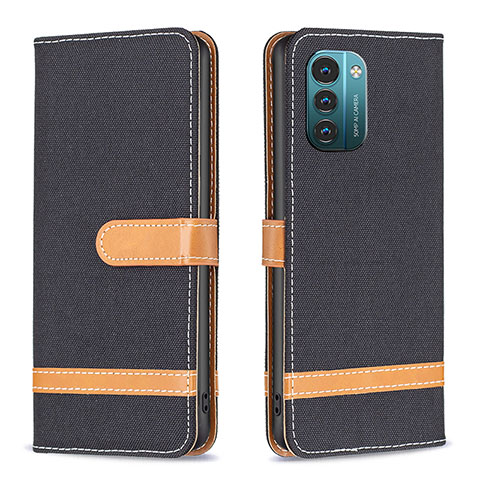 Coque Portefeuille Livre Cuir Etui Clapet B24F pour Nokia G11 Noir