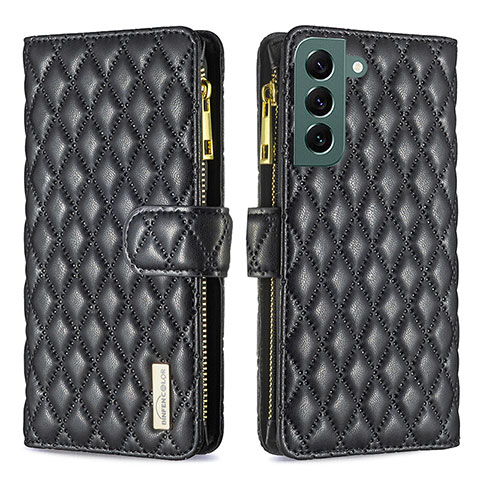 Coque Portefeuille Livre Cuir Etui Clapet BF1 pour Samsung Galaxy S24 Plus 5G Noir