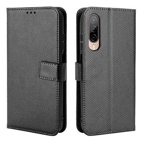 Coque Portefeuille Livre Cuir Etui Clapet BY1 pour HTC Desire 22 Pro 5G Noir