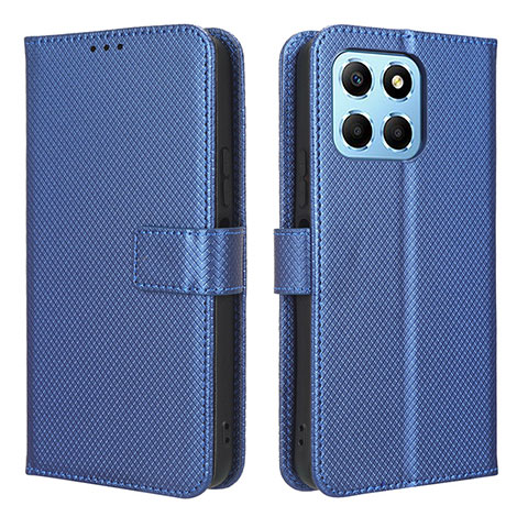 Coque Portefeuille Livre Cuir Etui Clapet BY1 pour Huawei Honor 70 Lite 5G Bleu