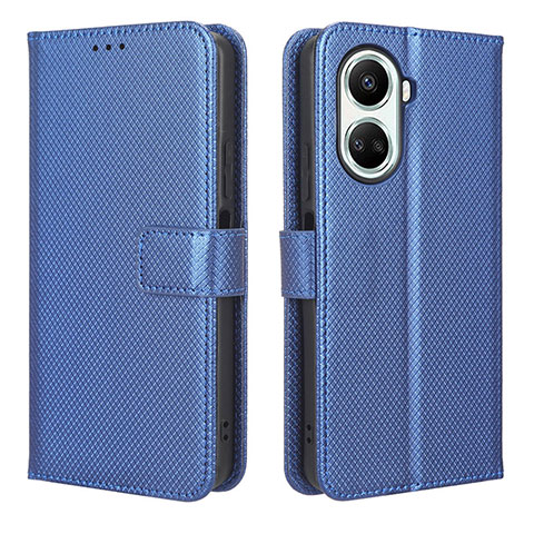 Coque Portefeuille Livre Cuir Etui Clapet BY1 pour Huawei Nova 10 SE Marron