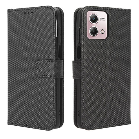 Coque Portefeuille Livre Cuir Etui Clapet BY1 pour Motorola Moto G Stylus (2023) 4G Noir