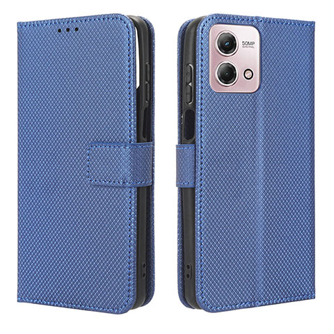 Coque Portefeuille Livre Cuir Etui Clapet BY1 pour Motorola Moto G Stylus (2023) 5G Bleu